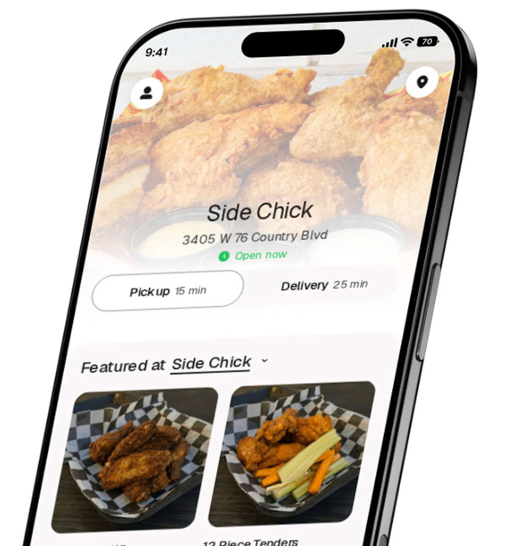 Side Chick app preview