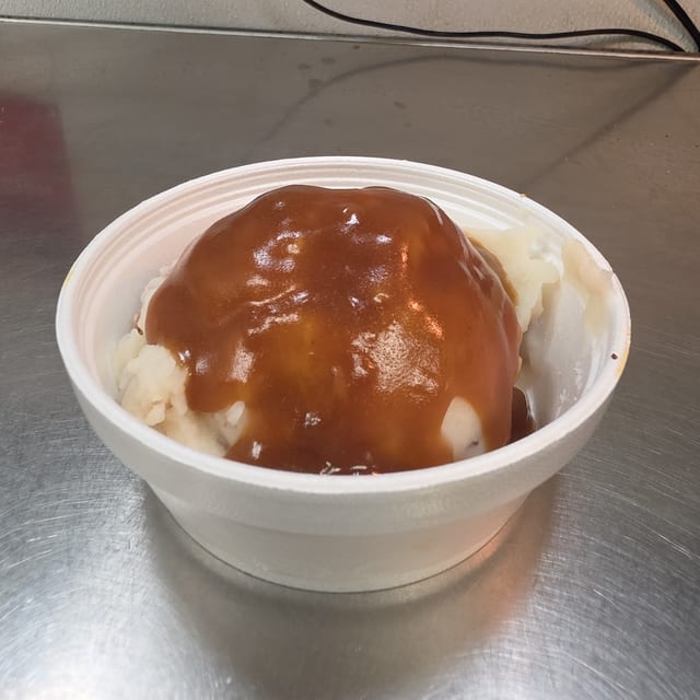 Mashed Potatoes and Gravy.